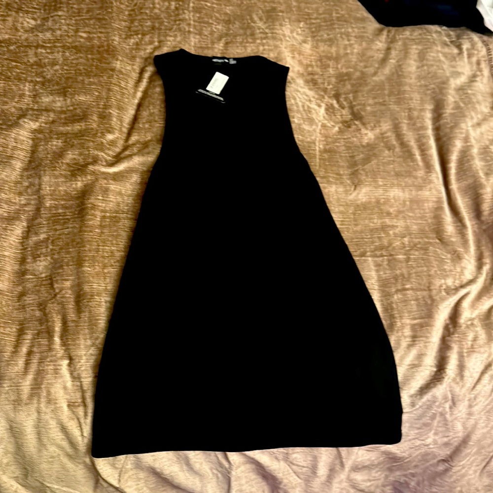 Pretty little thing size 3 black dress brand new sleeveless